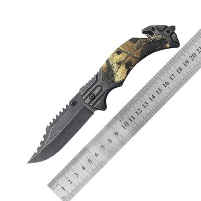 China Non-variable 3D Printing Hunting Bushcraft Camping Survival Folding Outdoor Wild Hiking Portable Knife for sale