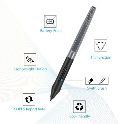 China Huion 2 Keys Kids Gift 2 Programmable Animation Interactive Professional Art Stylus Graphic Tablet Digital Pen Artwork Design Stylus Pen for sale