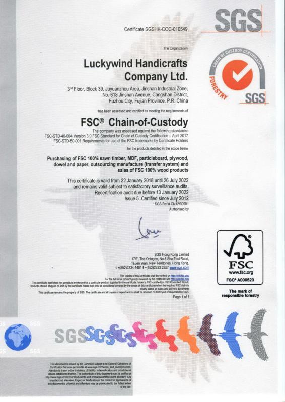 FSC - Luckywind Handicrafts Company Ltd.