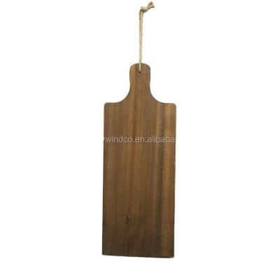 China Sustainable Cheap Wholesale Eco-Friendly Kitchen Decorative Wooden Cheese Cutting Board for sale