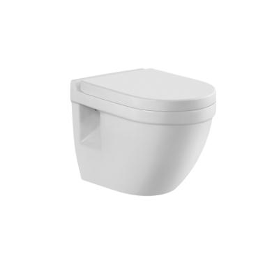 China Hot Selling Double-Flow Modern Round Hidden Big Hole Wall Hung Toilet Tank for sale