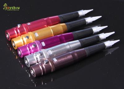 China Luxury Aluminium Alloy Permanent Eyebrow Tattoo Machine 6v  4 Color for sale