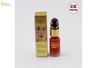 Chine Classique cosmétique rouge-foncé d'encre de tatouage de couleur de la peau de colorant micro de scintillement à vendre