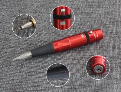 China Luxury Red Eyebrow Tattoo Machine With German Movement System 3500rpm for sale