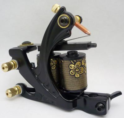 China Novelty Handmade Tattoo Machine 10 Wraps For Professional Master 110 - 240V for sale