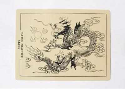 China Double Sides Dragon Photos Tattoo Practice Skin Permanent Tattoo For Beginners for sale