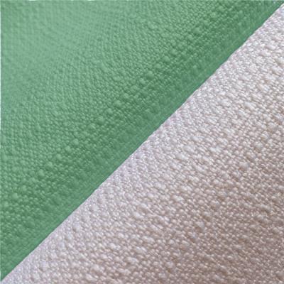 China 300D*300D Gewebtes Sofa Stoff Feste Farbe Bettwäsche wie Dicke Jacquard Polyester Slub Tweed Stoff zu verkaufen