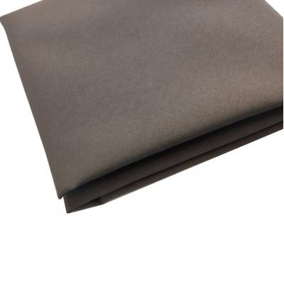 China Textile 100% Polyester Woven Waterproof Mini Matt Plain Dull Fabric for suit and uniform for sale