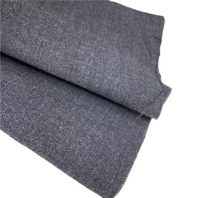 China Medium Weight Plain Dyed 80% Polyester 20% Rayon TR Fabric for Men's Business Uniform for sale