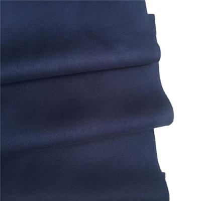 China 150D 144F Soft Textured Polyester Woven 2/2 Twill Gabardine 180GSM Suiting Fabric for sale