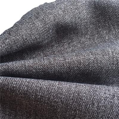 China Stück gefärbt 300D hohe Dichte 260GSM Polyester Kation Gewebe Twill Dreifarbige Männer Anzug Stoff zu verkaufen