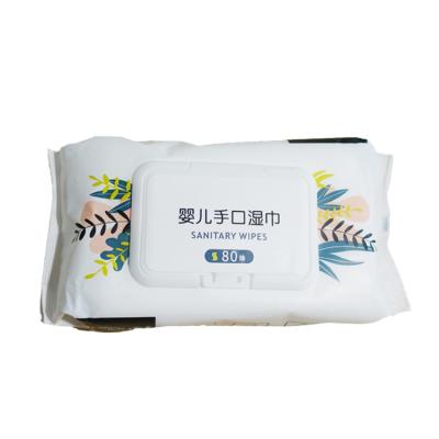 China Good Quality Cleaning Wholesale Soft Wet Baby Wipes Custom Made Wet Towels for sale