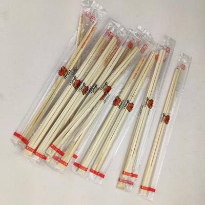 China Disposable Factory Cheap Price Customized Disposable Plastic Pack Restaurant Tensoge Bamboo Twin Chopsticks for sale