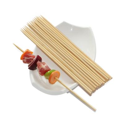 China Wholesale Chinese Import Hygienism Disposable High Quality Bulk Bamboo Skewers Nonstick for sale