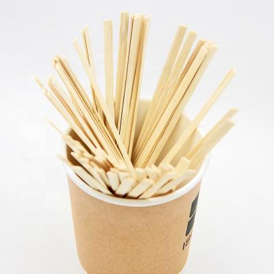 China Individual Sustainable High Quality Wrapped Coffee Stirrers With Custom Logo for sale