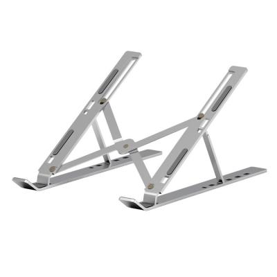 China 6 Angle Foldable Laptop Stand Aluminum Laptop Stand Anti-skid Foldable Laptop Stand for sale