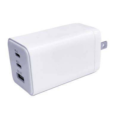 China UniversalÂ   GaN Technology 65W Travel Charger USB C Palladium Travel Wall Charger for sale