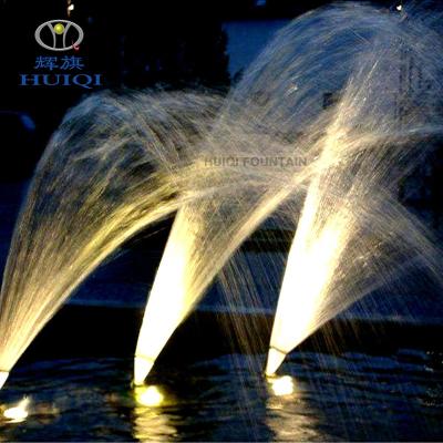 China Outdoor Stainless Steel Garden Fountain Accessories Flat Fan Stainless Steel Spout for sale