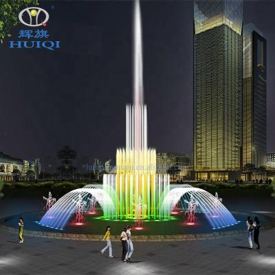 China HUIQI Outdoor or Indoor Hotel Customized Unique Water Dancing Music Fountain Drawing Decorative Outdoor Garden for sale