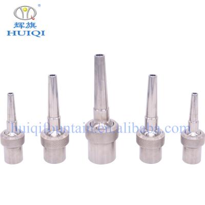 China HUIQI Stainless Steel Direct Spray Nozzle For Garden Decoration Music Fountain Wholesale Discount ZAS for sale