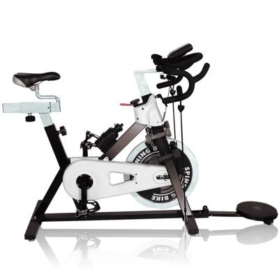 China Durable Cushion Comfortable Adjustable Home Exercise Equipment 8 Level Fitness Use Spin Bike for sale