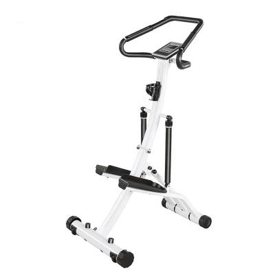 China Hot Selling 100kgs Fitness Equipment Premium Mini Stair Stepper Multifunctional Tornado With Handlebar for sale