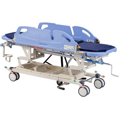 China Patient Transfer Trolley Emergency Hospital Clinical Manual Transfer Trolley for sale