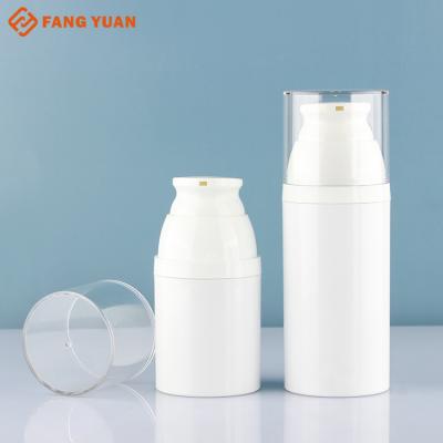 China Cosmetic 50ml 80ml 110ml AS Skin Care Serum Packaging Vacuum Bottle Plastic Airless Pump Bottles for sale