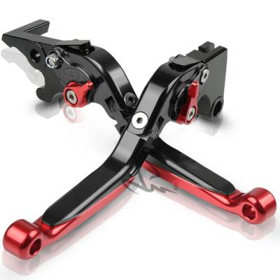 China Custom Adjustable Aluminum CNC Motorcycle CNC Brake Lever & Clutch For Suzuki Hayabusa GSX1300R GSXR1300 for sale