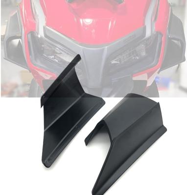 China Motorcycle Accessories ABS Front Aerodynamic Fairing Winglets Carbon Fiber Cover Protection Plastic Guards For Honda ADV 150 2019 2020 for sale