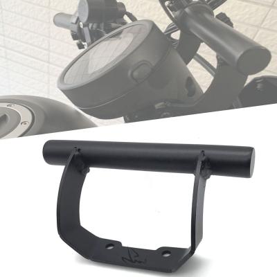 China New 22mm Iron Motorcycle Phone Navigation Bracket Extension For Honda CMX300 CMX500 2017-2021 Accessories for sale