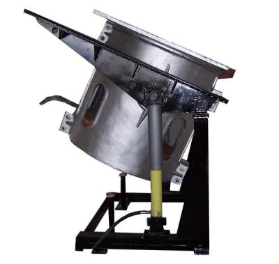 China Industrial Metal High Efficiency Intermediate Frequency Melting Induction Furnace With Aluminum Shell for sale