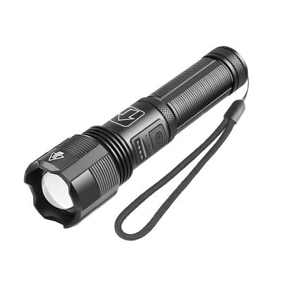 China Super Powerful Flashlights P50 Flashlights P50 Super Powerful Flashlight USB Use 18650 Rechargeable Tactical Zoom Light Torch for sale