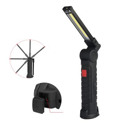 China ABS+Aluminum Customized Red Light Flashlight 5 Modes Multifunction LED On Torch Police Light for sale