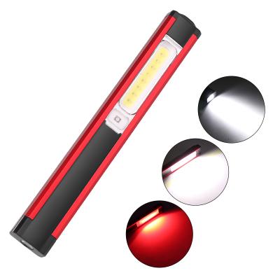 China Industrial Car LED Magnet COB Light Emergency Handbrite Rechargeable Torch Repairing Working Lighter for sale