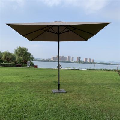 China New Design Patio Furniture Heavy Duty Outdoor Umbrella Size Waterproof Square Umbrella Waterproof / UV / Fade Resistant for sale