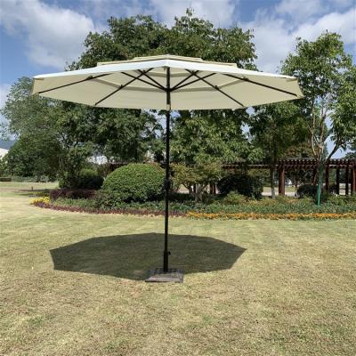 China Waterproof / UV / Fade Resistant New High Quality Heavy Duty Foldable Outdoor Waterproof Garden Parasol With Led Lights for sale