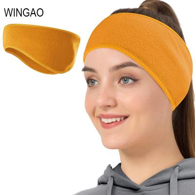 China Sporty Winter Fleece Ear Warmers Rates Headband For Kids Men Women Ski Running Cycling for sale