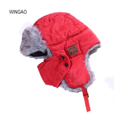 China Faux Fur Smart Hats 5.0 Version Pilot Aviator Hat Faux Fur Trapper Hunting Hat for sale