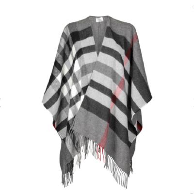 China Fashion Woman European American Hot Selling Squared Poncho for sale