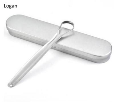 China Tongue Cleaning 100% Pure Copper Tongue Cleaner Tongue Cleaning Spoon for sale