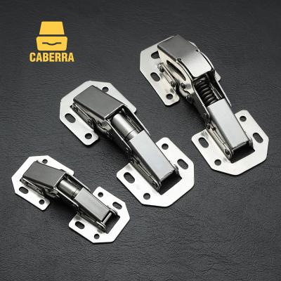 China Contemporary Furniture Hinge Repair Plate Cold Rolled Steel Easy Installation Cabinet Hinge for sale