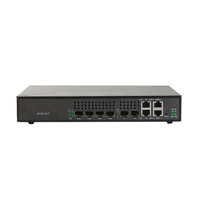 China FTTH Hot Sale New Product OLT Full Epon 4 Port OLT 1310 ( RX) /1490 (TX ) for sale