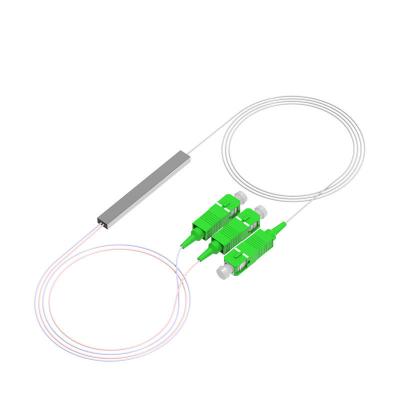 China FTTH FTTB FTTX Network PL Mini Plc Splitter 1x4 Fiber Optic Splitter for sale