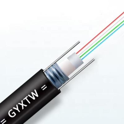 China Factory Direct Fiber Optic Cable Price Per Meter, 2 4 6 8 12 Cores GYXTW Ftth Outdoor Fiber Optic Cable GYXTW for sale