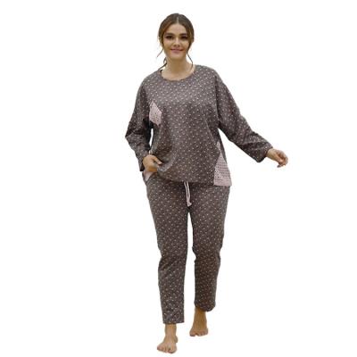 China New Product QUICK DRY Sports Printed Women's Long Sleeve Casual Loose Two-Piece Set Clothing for sale