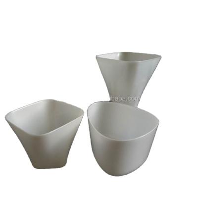 China Newest Design Disposable PLA Plates Cups Sets Heathly Square Tableware for sale