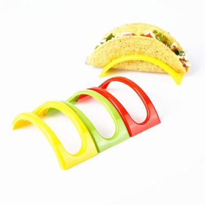 China Eco-Friendly Colorful Non-Toxic Free Microwave Safe BPA Plastic Taco Holder Set Injection Mold 4 for sale