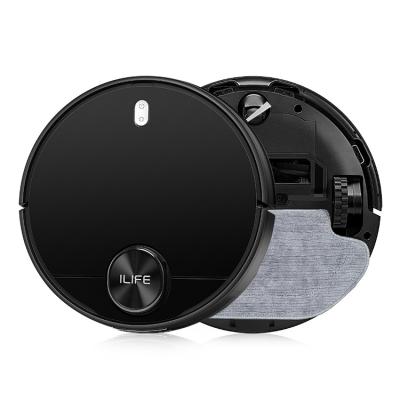 China ILIFE A11 Hotel Gyro + Laser Navigation APP Control HEPA Filter 4000Pa Strong Power 4900mAh Battery Robot Vacuum Cleaner Mop for sale