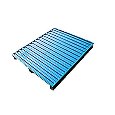 China Hot Sales Stackable Customized Q235 Heavy Duty Steel Stackable Steel Pallets For Warehouse System for sale